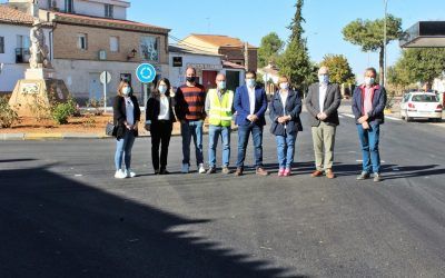 El Gobierno de Castilla-La Mancha invierte 371.000 euros en la mejora de infraestructuras viarias y en políticas activas de empleo en Villahermosa