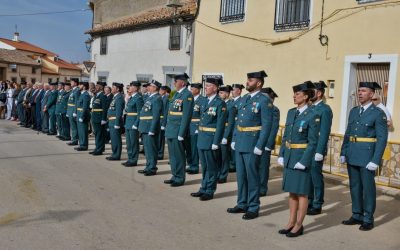 Villahermosa inaugura un monumento en honor a la Virgen del Pilar y en homenaje a la Guardia Civil